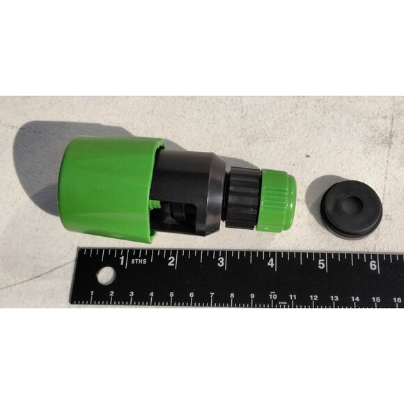 Garden Hose Quick Connector Adapter Set 1/2" to 3/4" Universal Fit Durable Plast - Picture 5 of 8